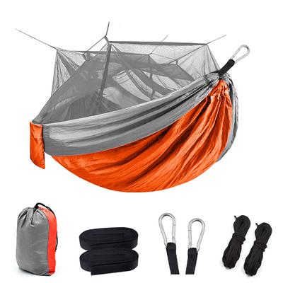 Hete Parachute Doek Muskietennet Hangmat Buitenbenodigdheden+210T Nylon Buitenhangmat Met Muskietennet