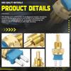 Coolant Temperature Sensor 0085424517 Compatible with Mercedes Benz W124 W126 R129 W140 W201 W202
