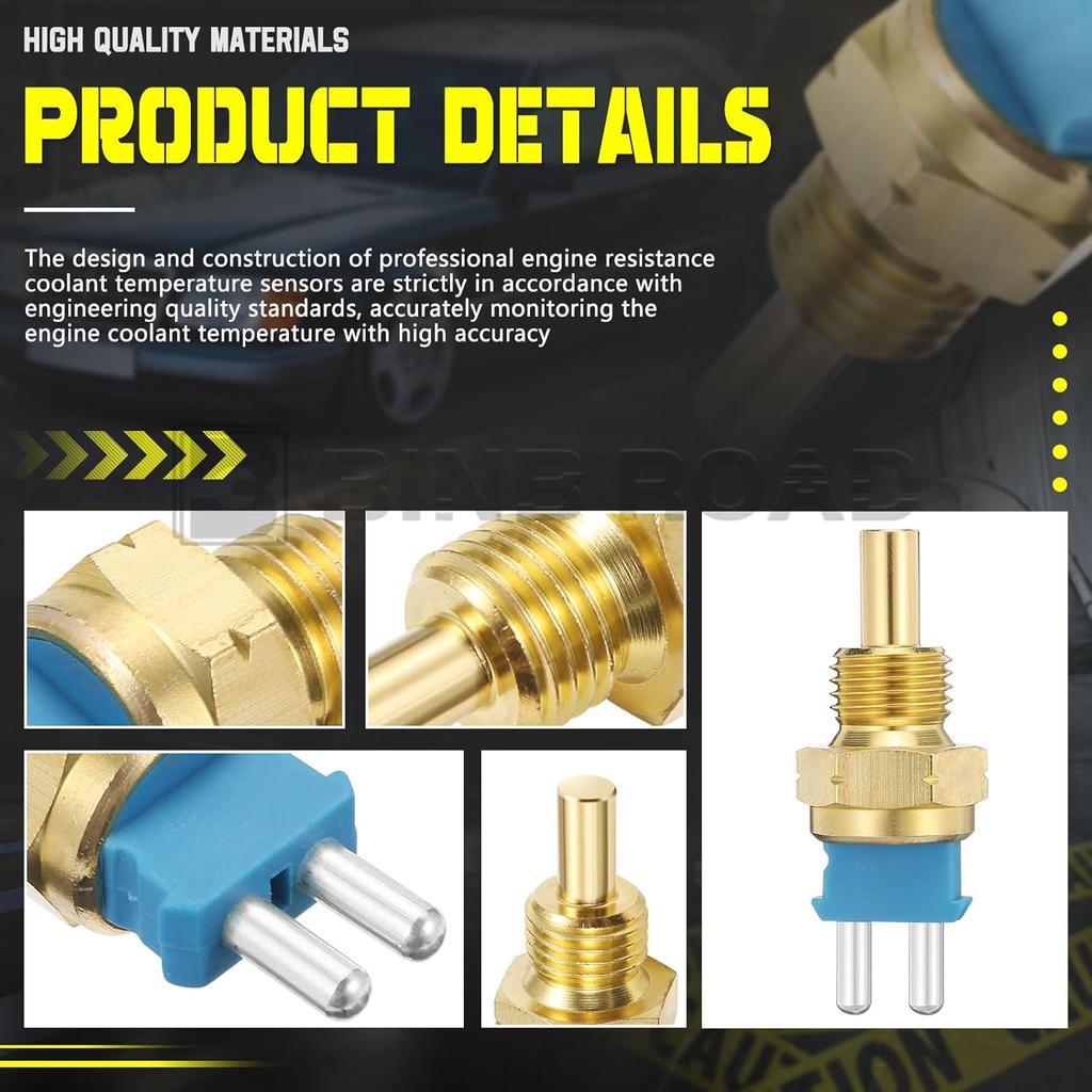 Coolant Temperature Sensor 0085424517 Compatible with Mercedes Benz W124 W126 R129 W140 W201 W202