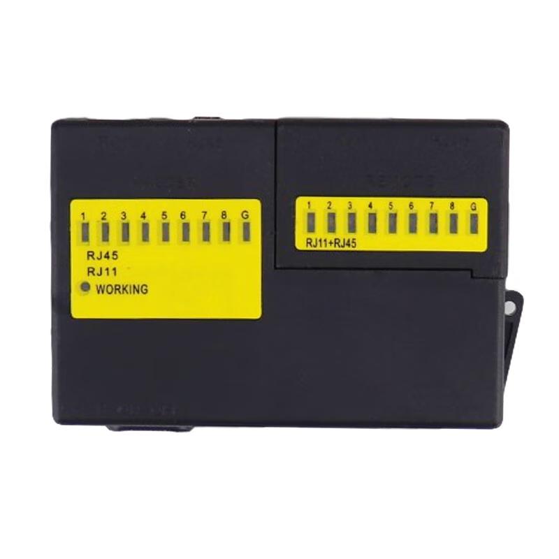 Mini Dual-Use Network Cable Tester CN plug (adapter included)