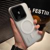 Case For Xiaomi 15 Luxury Skin Feel Matte For Magsafe Magnet Shockproof Phone Cover For Xiaomi 15 14 Pro 15 Ultra Shell Bumper