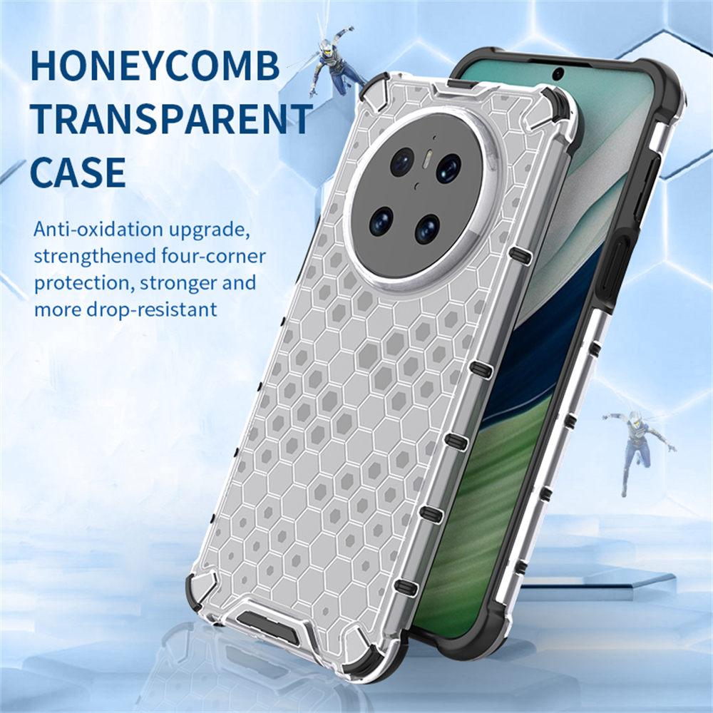 For Huawei Mate 70 Pro+/Mate 70 Pro Case Compatible with MagSafe Honeycomb Design TPU+PC Phone Cover