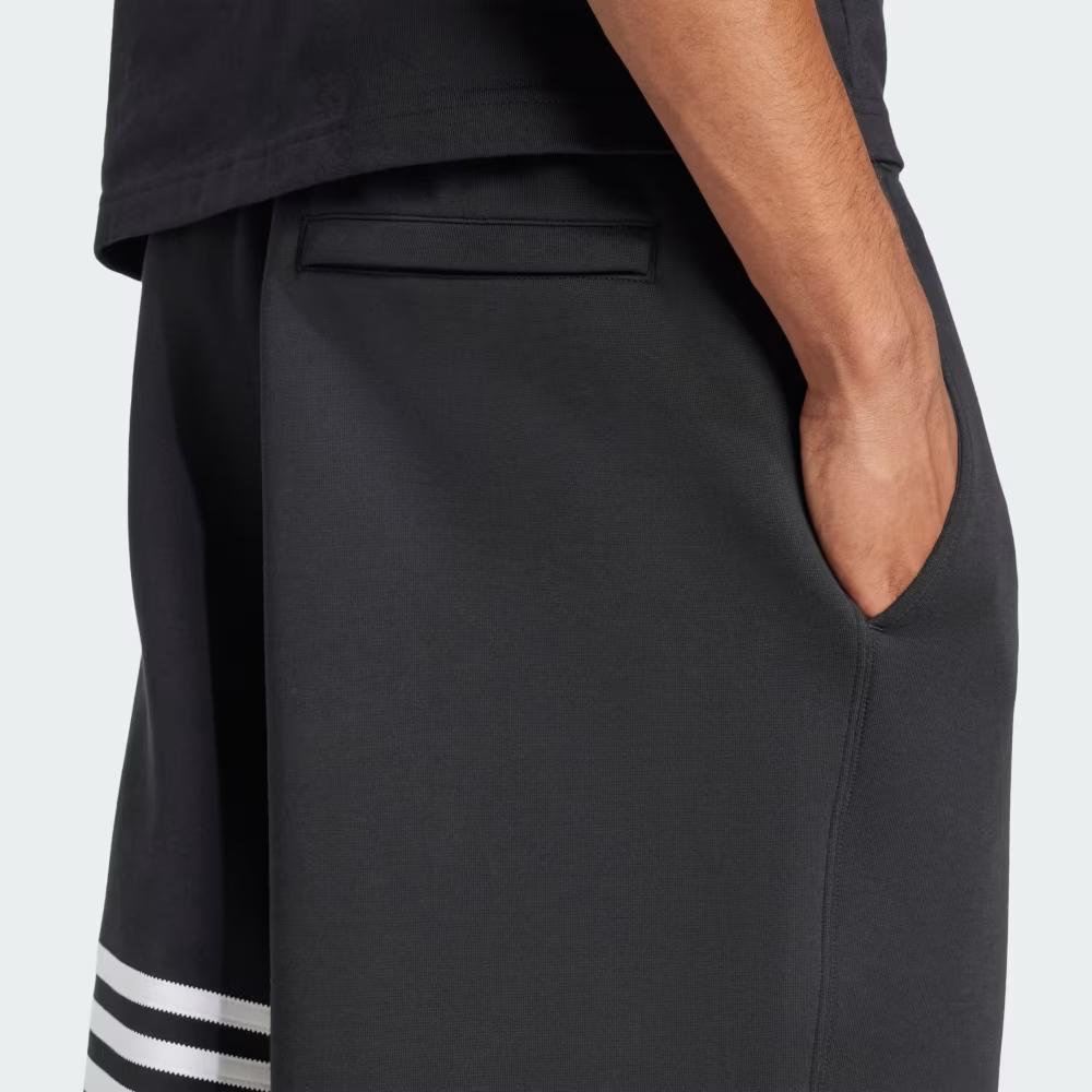 Adidas Originals Neuclassics Shorts Comfortable Fashion Versatile Solid Color Casual Shorts Men Shorts Black JC9941