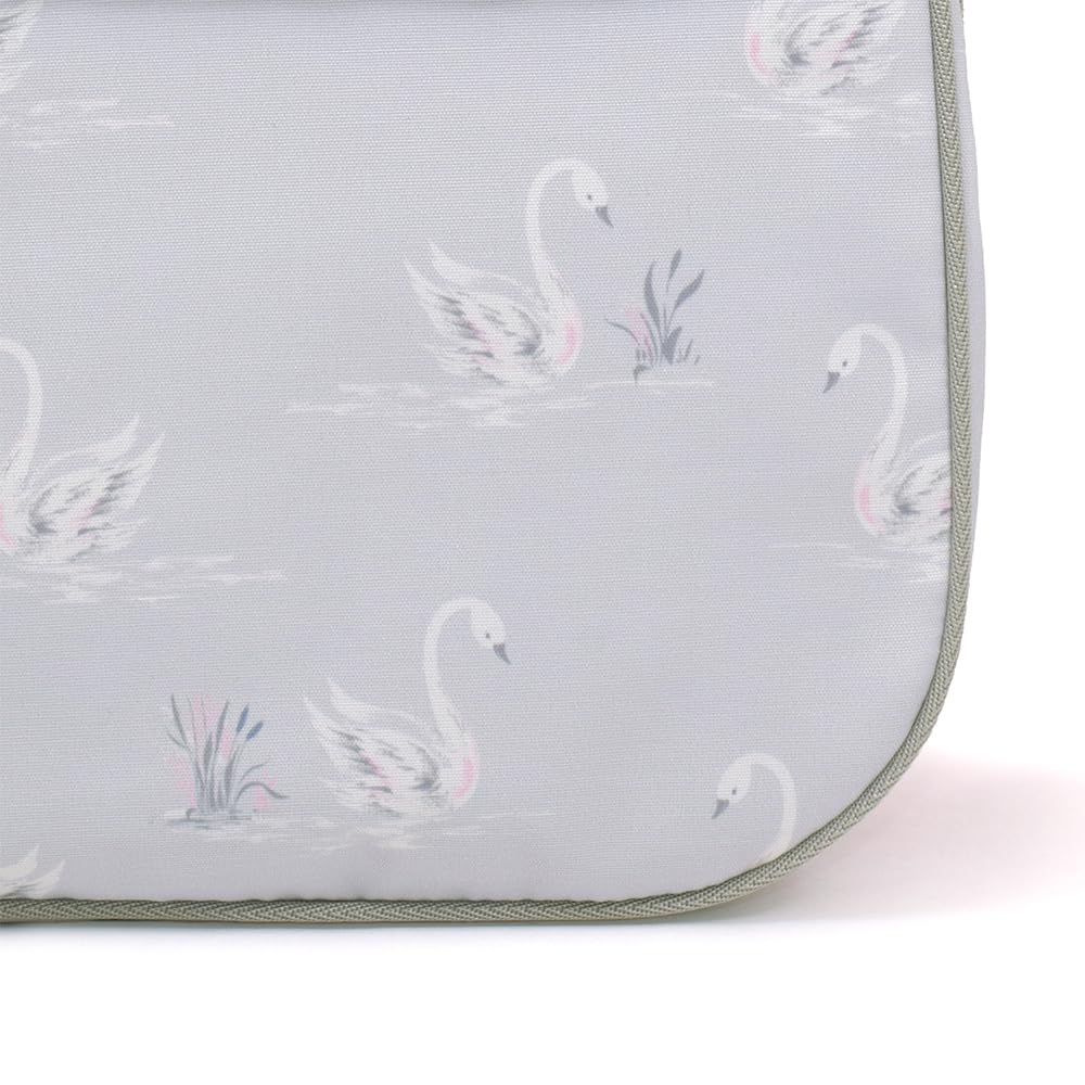 COLORFUL CANDY ASHLEY School Backpack with Storage NN953100 STYLE/LAURA Cover, Water-Repellent, Lightweight, Reflective, Pocket, Swans,