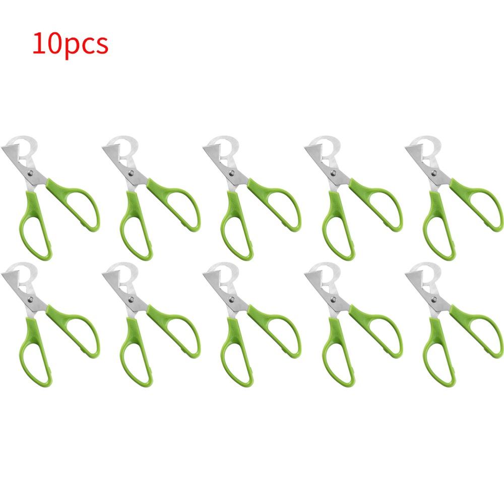 Pigeon Quail Open Crack Small Egg Shell Scissor Cut Bird Eggshell Separator Cigar Cutter Opener Tool Pigeon Quail Egg Scissor