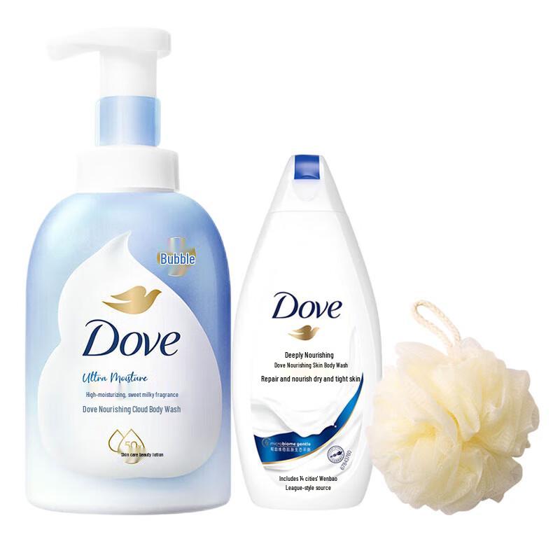 

Dove Deep Nourishing Shower Foam Set