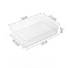 Drawer Compartments Storage Box Office Desk Cabinet Built-in Rectangular Plastic Desk Organization Small Storage Box