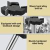 1/2inch Shank CNC Spoilboard Surfacing Router Bit Carbide 3-Wing Woodworking Slab Flattening Router Bit Professional Wood Planer