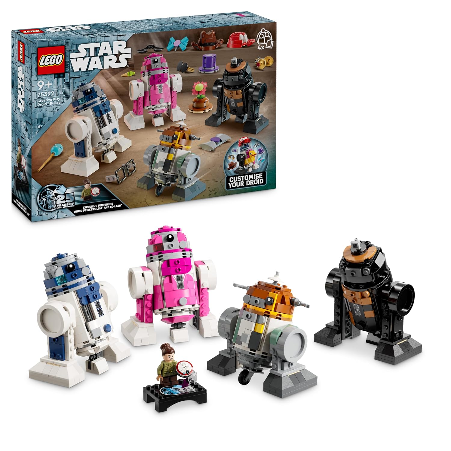 LEGO Star Wars Droid(TM) Maker toy birthday present block boys girls children 9 years old 10 11 elementary school space 75392