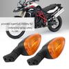 Pair of Motorcycle Refit Turn Signal Lights Direction Indicator Lamp for BMW F800 Yellow