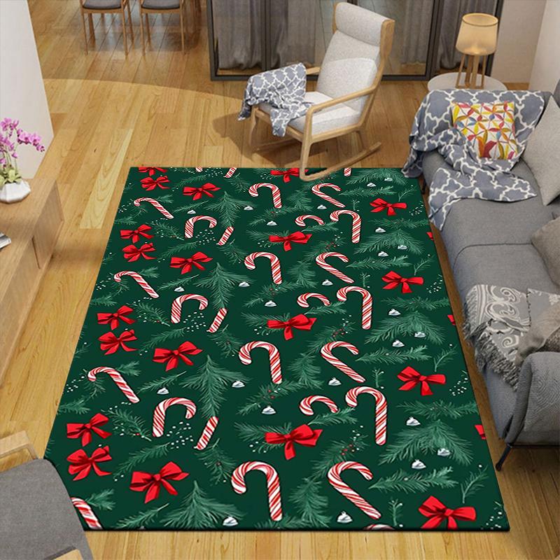 1Pc Christmas Nutcracker Tradition Rug Office Carpet Indoor Outdoor Doormat Nonslip Soft And Comfortable Living Room Christmas Halloween Gift D91812