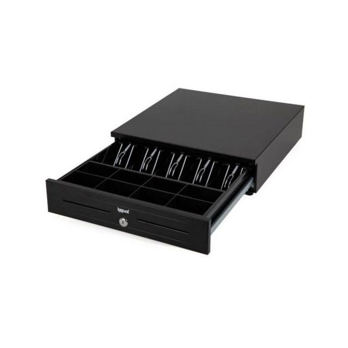 Iggual Cajón Portamonedas IRON-HD 41cm 5+8 Negro