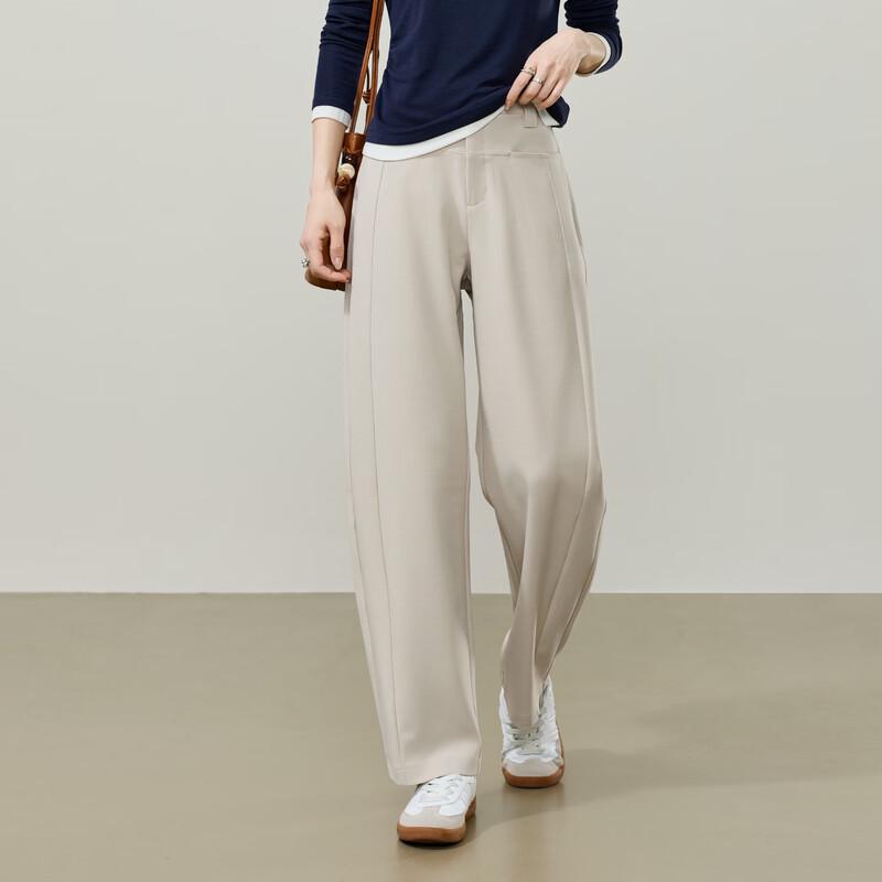 ESE-Y Women's High-Waist Slim Banana Pants