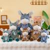 Adorable Cookie Donkey Plush Toy Soft Stuffed Animal Doll For Kids And Girls Gifts