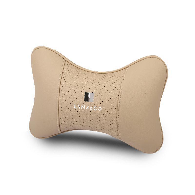 Lynk & Co High-End Autositzkissen Set: Kopfstütze, Nackenkissen, Lendenwirbelstütze für die Modelle 01, 02, 03, 05, 06.