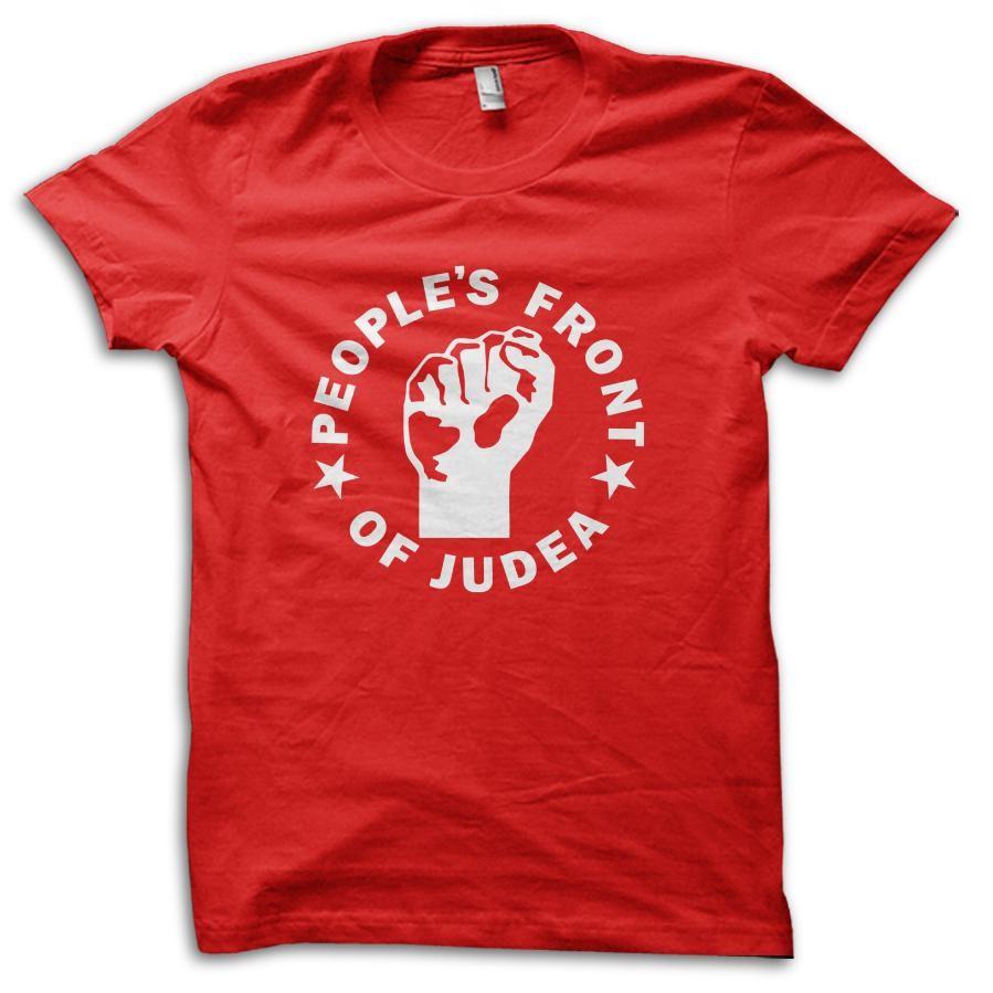 Народный Фронт Иудеи Смешная Фильм Комедия Пародия Шутка Футболка M5727 3XL