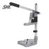 Aluminum Drill Tool Holder Multifunction Press Stand, Hand Fixed Base, Workbench Vise Base Clamp, Alloy Benchtop Electric Stand for Home Workshop