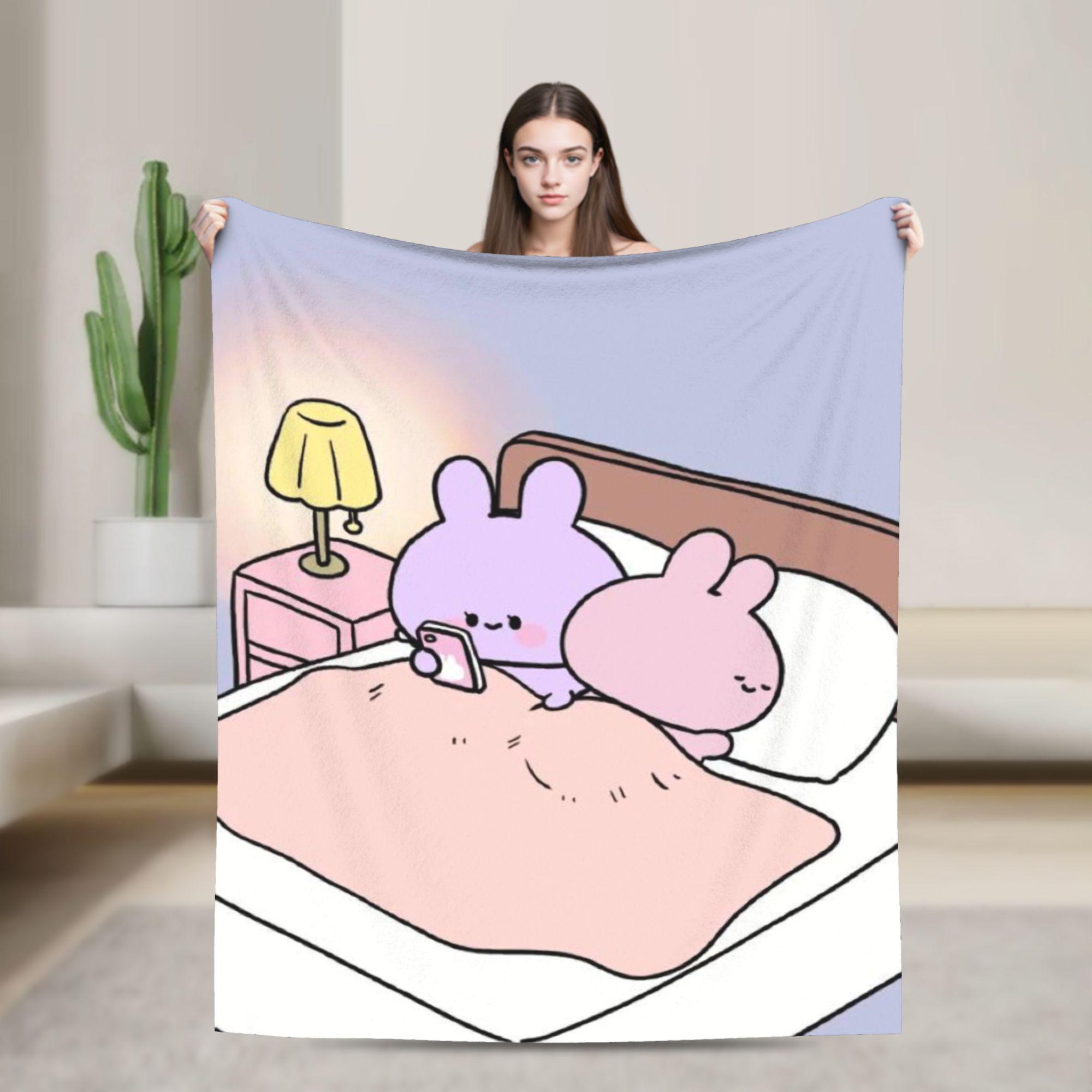 

Плед Asamimichan и Anemimi Теплый Уютный Пушистый Пледы-покрывала для Дивана 50x60 Дюймов Различные Размеры Коврик 30x40in