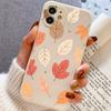 Autumn Leaves Pattern Soft TPU Phone Case for Xiaomi Redmi Note 14 13 12 11 10 9 8 7 Pro Shockproof Anti-Slip Cover