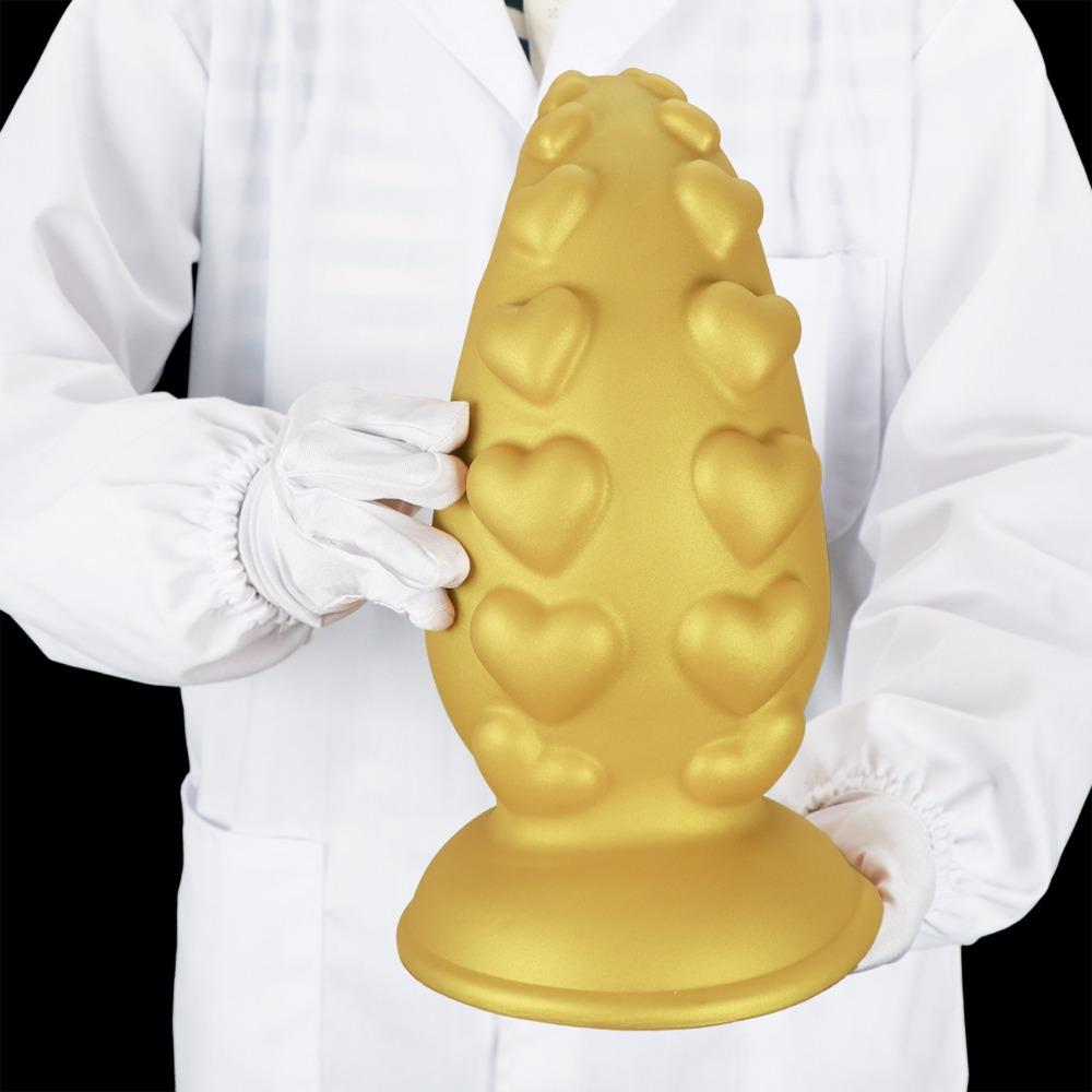 Heart-shaped Extra Large Thick Octopus Anal Plug - Unisex Tentacle Anal Dilator for Couples Intimate Play Adult Sex Toy