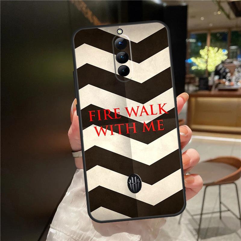 Fire Walk With Me Twin Peaks Case For ZTE Nubia Red Magic 8 8S 9 9S 10 10S 11 Pro Plus 6 7 6S 7S For RedMagic 10 Air Cover