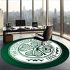 Celtic Football Club (1) Runder Büroteppich Dekorativer Bodenteppich für Büro Schlafzimmer Wohnzimmer und Wohnbereich