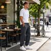 Men's Color Sweatpants with Elastic Waist, Loose Fit Tapered Jogger Pants for Athletic and Casual Wear