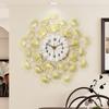 Clock Creative Wall Clock Decoration Fashion Silent Light Luxury Home Free Punching Living Room Atmosphere Art