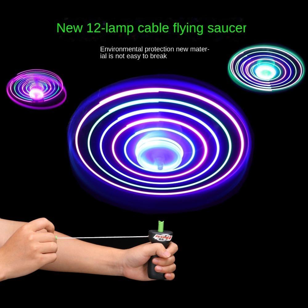 Sports Toy Propeller Toys LED Light Rotating Flying Toy Funny Flash Flying Toy  Outdoor Game