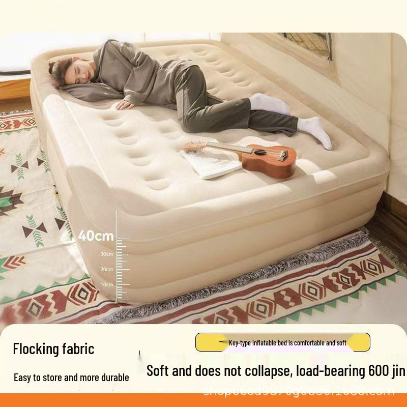 Outdoor Self-Inflating Folding Air Mattress for Camping and Hiking