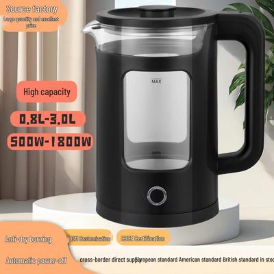 Mini Foldable Electric Kettle: Portable Stainless Steel Water Boiler for Travel, Noodles & Heat Preservation.