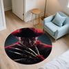 Horror Character pattern round rug,Carpet Rug for Living Room Bedroom Sofa Playroom Decor,Non-slip Floor Mat,Holiday Gifts and Birthday Gifts.