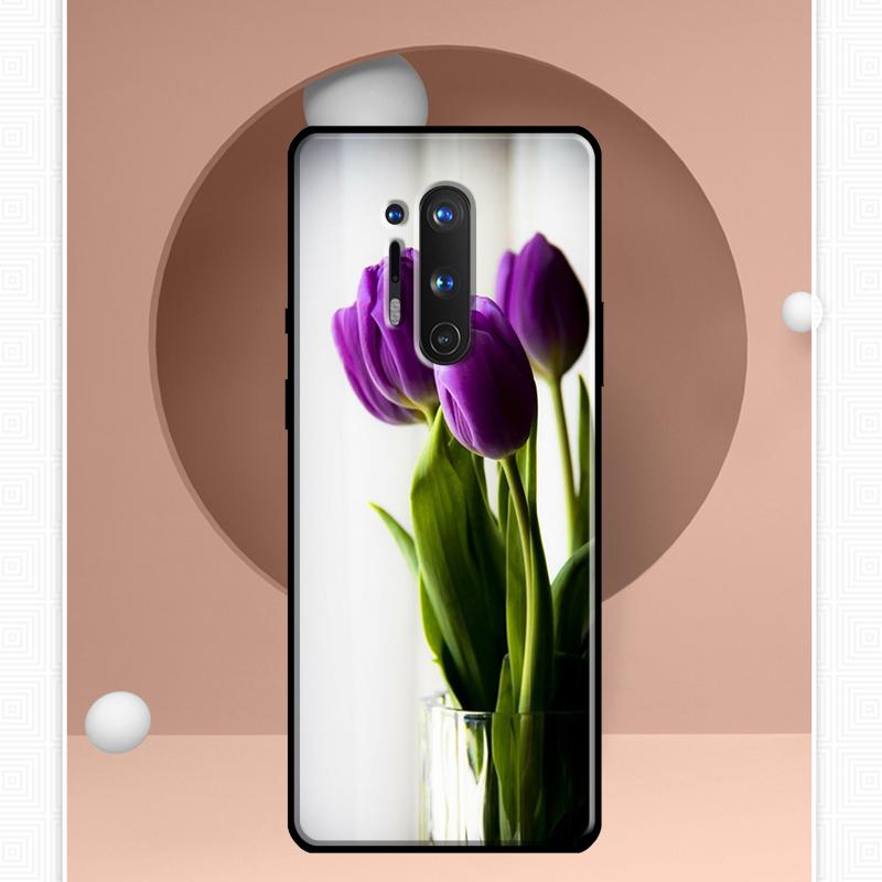 Tulip Flower Case For Oneplus 10T 8T 9R 9RT Ace 11 9 10 Pro Cover For Oneplus Nord N20 N10 2T CE 2 Lite