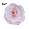 Broche Camélia Occasion Formelle Corsage Style Français Grand Tissu Maillé Mariée Marié Costume de Mariage Manteau Fête de Bal Robe Vêtements Applique Patch DIY