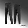 Quick-Dry Elastic Slim-Fit Knitted Sports Trousers for Running - Breathable, Warm, Brushed Milk Silk for Spring and Autumn
