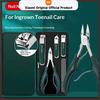 Nail Groove Special Nail Clipper Set, Stainless Steel Nail Clipper, Thick Gray Toenail Inlay, Eagle Beak Pliers, Nail Art Tools