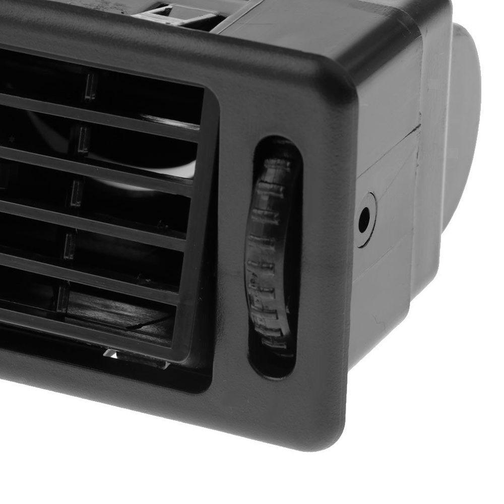 2 stk Dash ventilasjonsuttak Rv Vent Isolator Svart Air Vent Bil Air Conditioner Truck