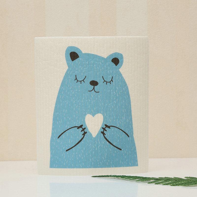 

Полотенце, впитывающая губка для мытья посуды, тряпка, масло, ленивая посуда, кухня 20*17cm