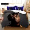 3D Print Fashion Juice Wrld Stars Bedding Set Boys Girls Twin Queen Full Size Duvet Cover Pillowcase Bed Adult Bedroom