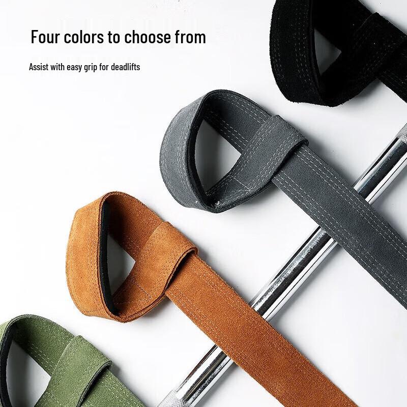 Tingbai Weightlifting Deadlift Straps with Finger Guards