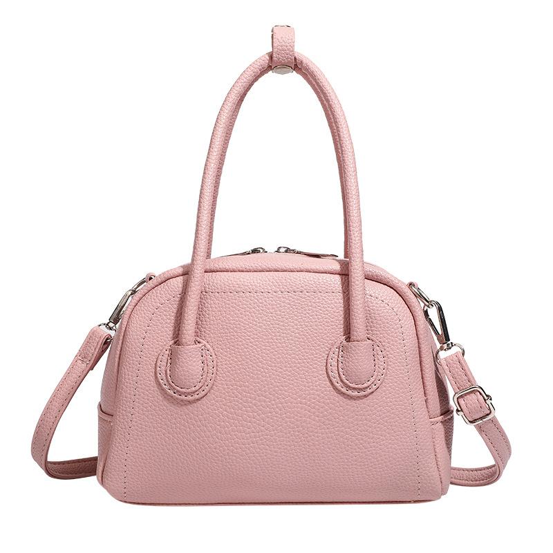 Portable Bowling Bag A Trendy Small Square Bag and A Crossbody Commuting Bag