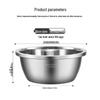 maxcook 304 Stainless Steel Multi-Purpose Bowl Set