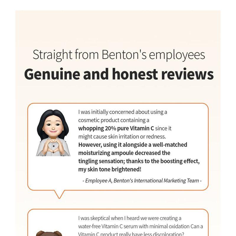 Benton Vitamin C Serum