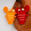 PP Cotton Ocean Animal Coin Purse Fluffy Animal Bag Pendant Soft Plush Doll Keychain  Birthday Gift