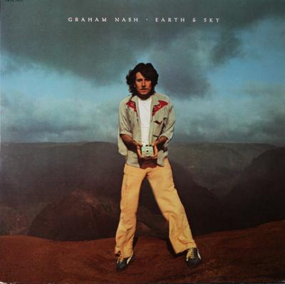LP Record GRAHAM NASH - Earth & Sky SWAK12014 CAPITOL 1980 US Rock Used