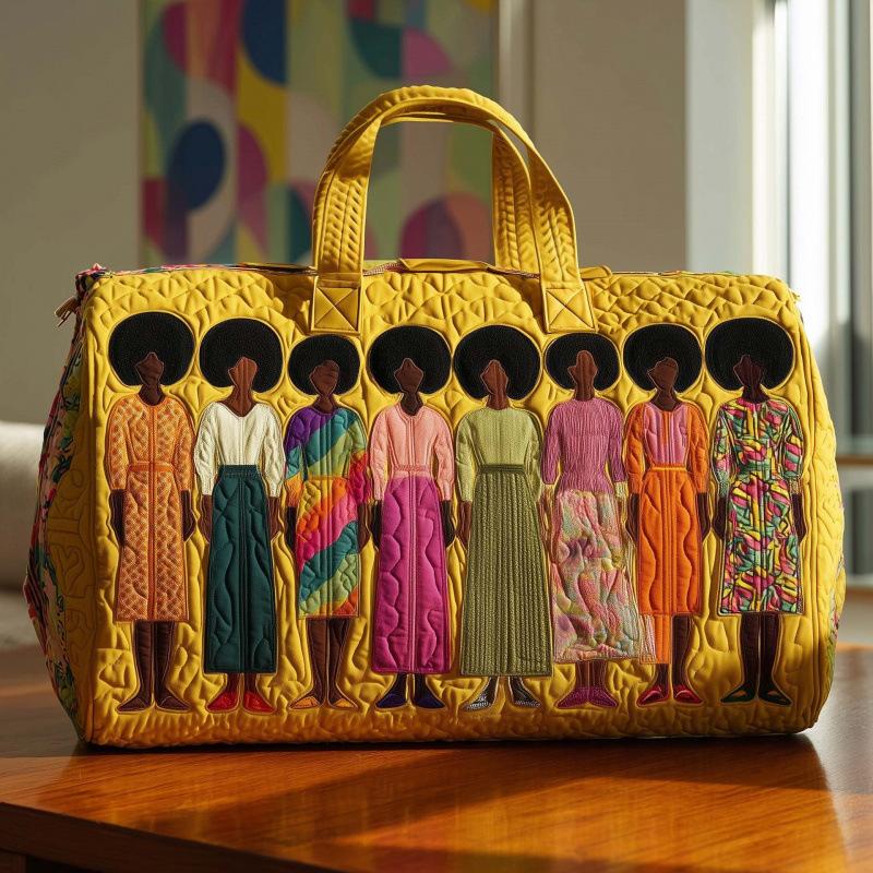 Printed Short-Distance Hand-Held Quilting Embroidery Travel Bag Multi-Functional Sports Fitness Bag