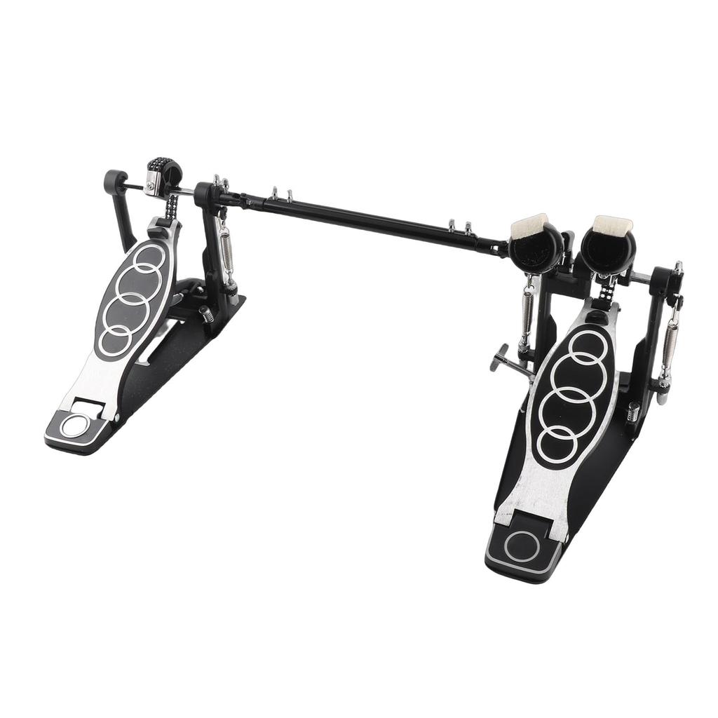 xuuyuu Double Drum Pedal Powerful Operation with Stable Operation Zinc Aluminum Professional Drum Foot Provides Stable Operation for Rapid Rotation of