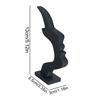 Eyeglass Holder Stand 3D Printing Abstract Side-Profile Glasses Display Stand Eyeglass Displaying Racks for Bedroom Shelf Table