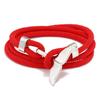 Bracelet ancre série océan, Bracelet queue de baleine pour Couple, ligne Milan, corde tressée, Bracelet étudiant pour hommes et femmes