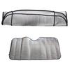 1Pc Foldable Car Windshield Visor Cover Front Rear Block Window Sun Shade